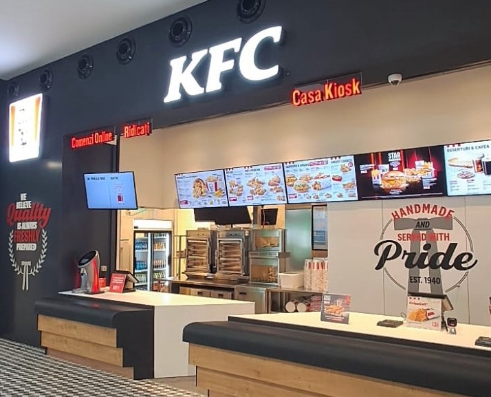 Restaurant KFC nou în Pitești, deschis în Argeș Mall de către Sphera Franchise Group