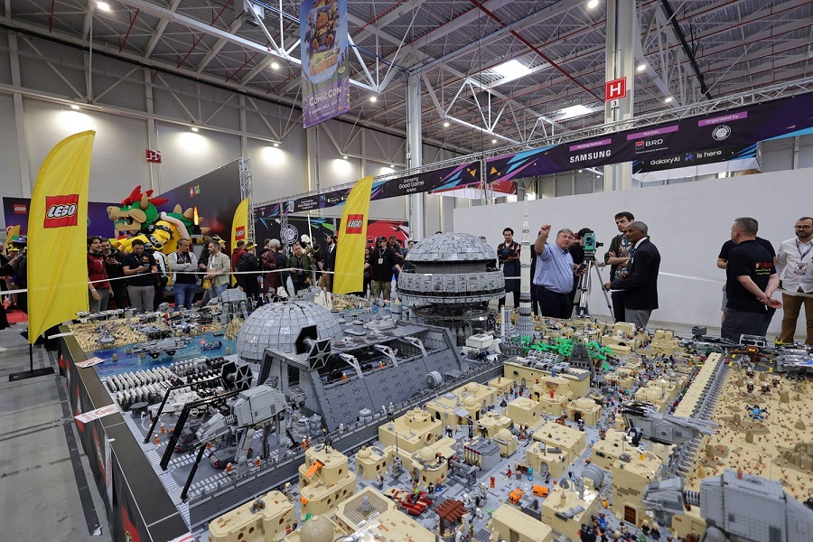 Cea mai mare dioramă din piese LEGO din lume – record românnesc omologat de Guinness World Records