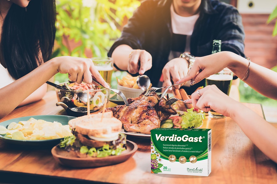 VerdioGast – produs natural pentru digestie lansat de PlantExtrakt