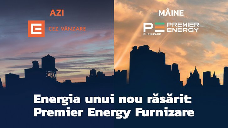 Prin achiziția CEZ Vânzare, portofoliul total al grupului Premier Energy ajunge la 2,4 milioane de clienți