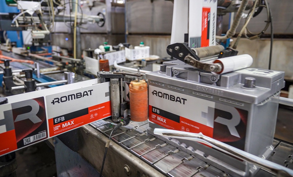 Rombat inaugurează o linie de producție de ultimă generație pentru baterii Heavy Duty EFB