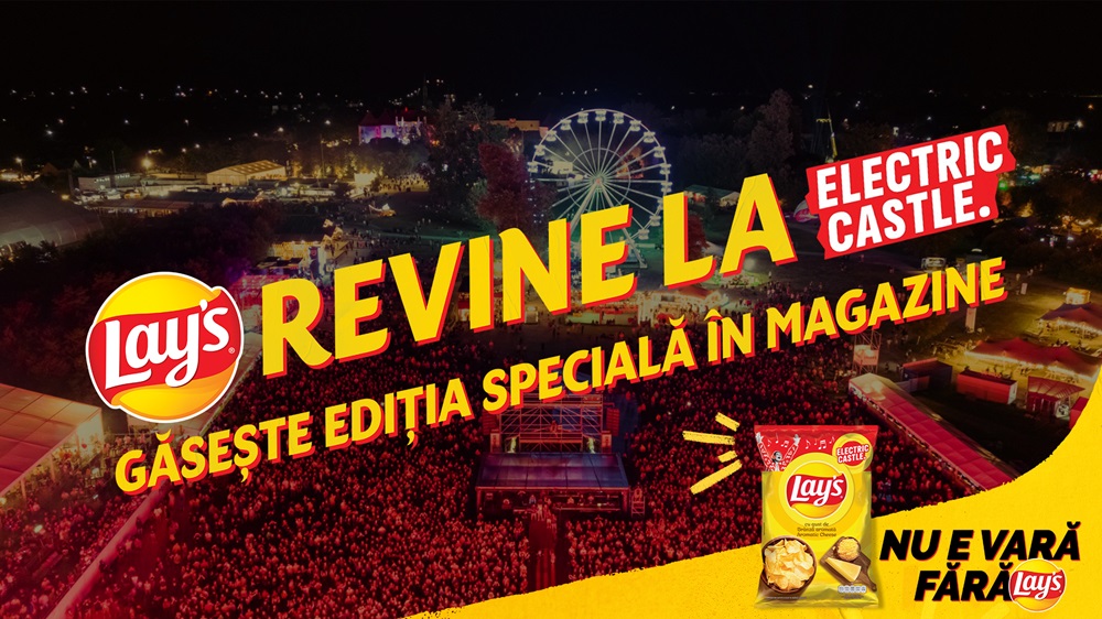 Lay’s revine alături de Electric Castle și pregătește experiențe inedite pentru participanți