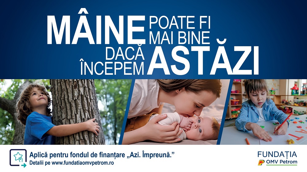 Fundația OMV Petrom a lansat fondul Azi. Împreună, oferind finanțări organizațiilor nonprofit din România