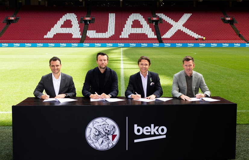 Beko a inițiat o nouă colaborare strategică cu echipa de fotbal Ajax Amsterdam