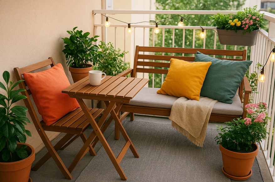 Amenajări pentru balcon: idei practice chiar și pentru suprafețele mici
