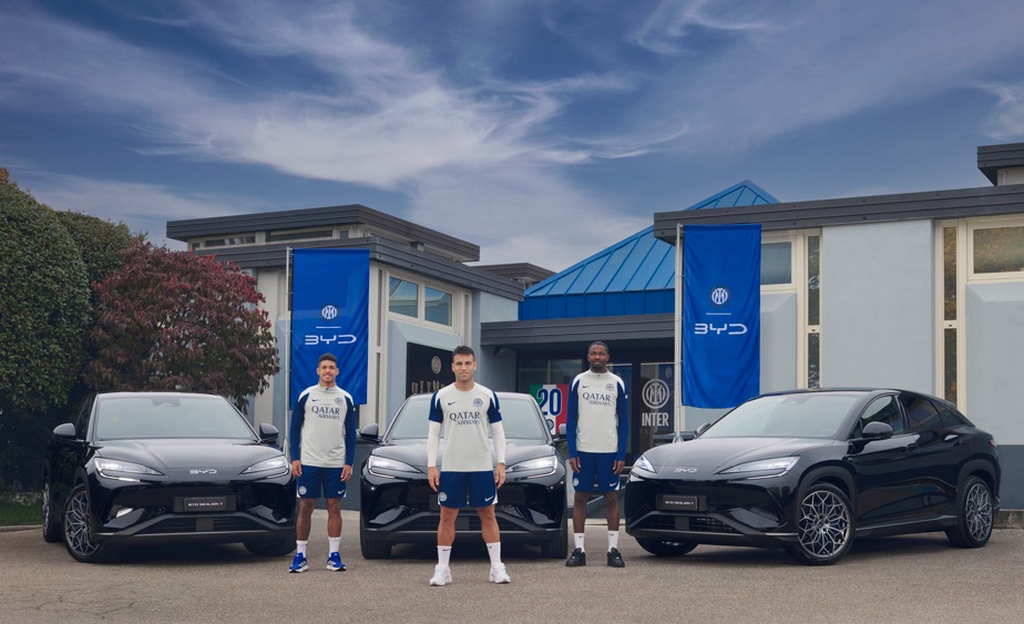 Seria limitată BYD, livrată către Inter Milano, are design exclusiv și opțiuni de personalizare