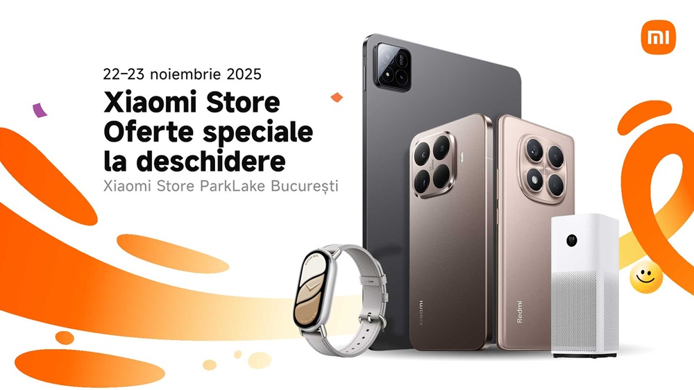 Xiaomi deschide în București primul său magazin oficial din România, cu suprafață de 150 mp