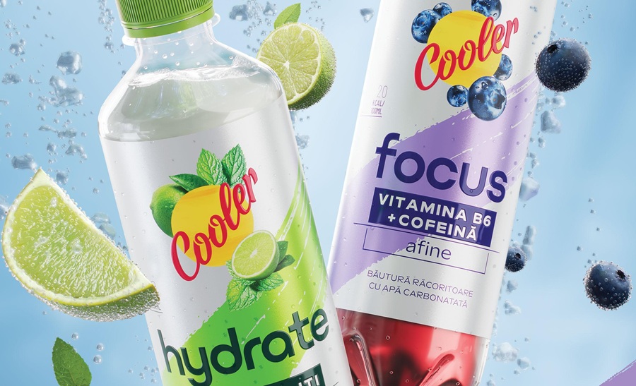 Brandul Cooler de la Ursus intră pe categoria de apă carbonatată cu vitamine sau minerale