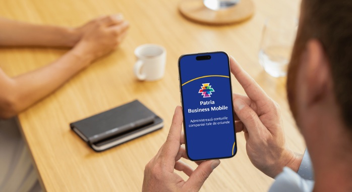 Patria Business Mobile, aplicație mobilă de banking lansată pentru mediul de business