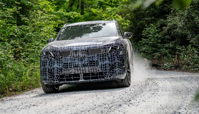 BMW iX5 complet electric: premieră mondială cu noua tehnologie Gen6 eDrive